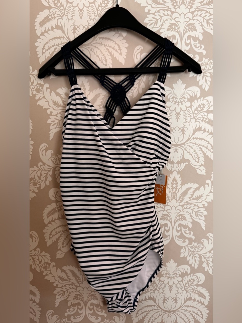 Target White & Blue Tagged Apparel Price Label